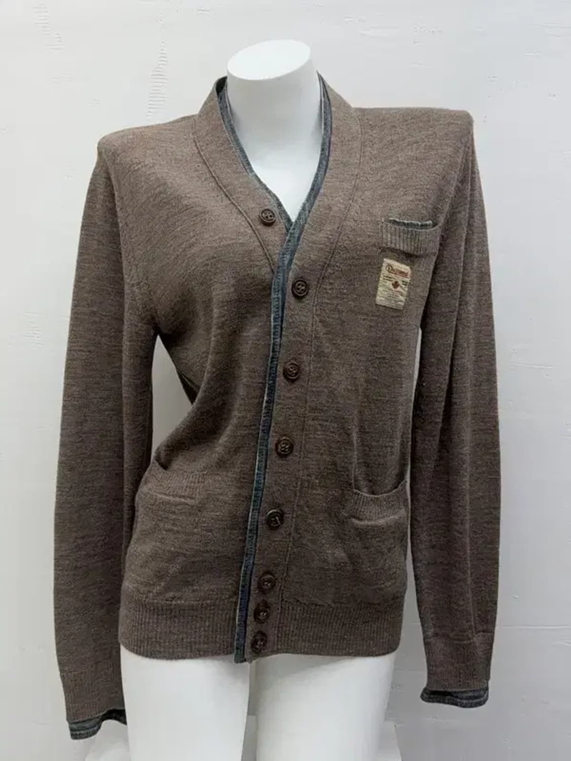 디스퀘어드 청 브라운 가디건 M 상품이미지1