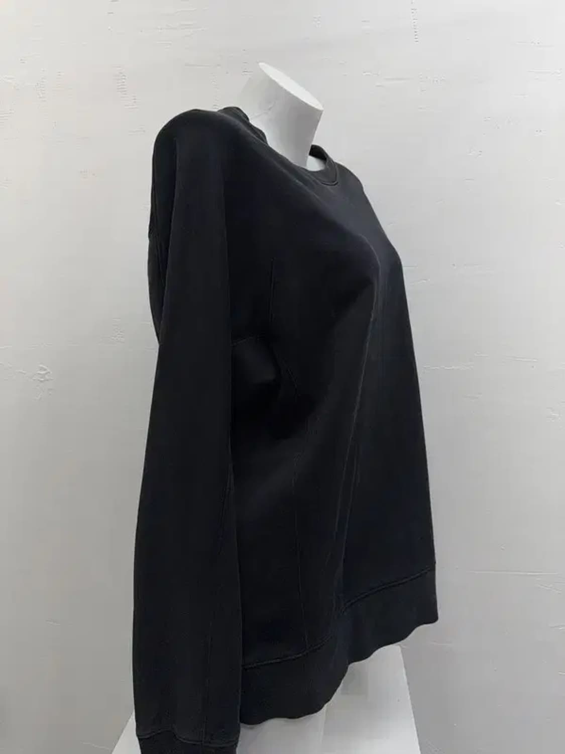 요지야마모토 Y-3 프린팅 블랙 맨투맨 XL/TG 상품이미지9