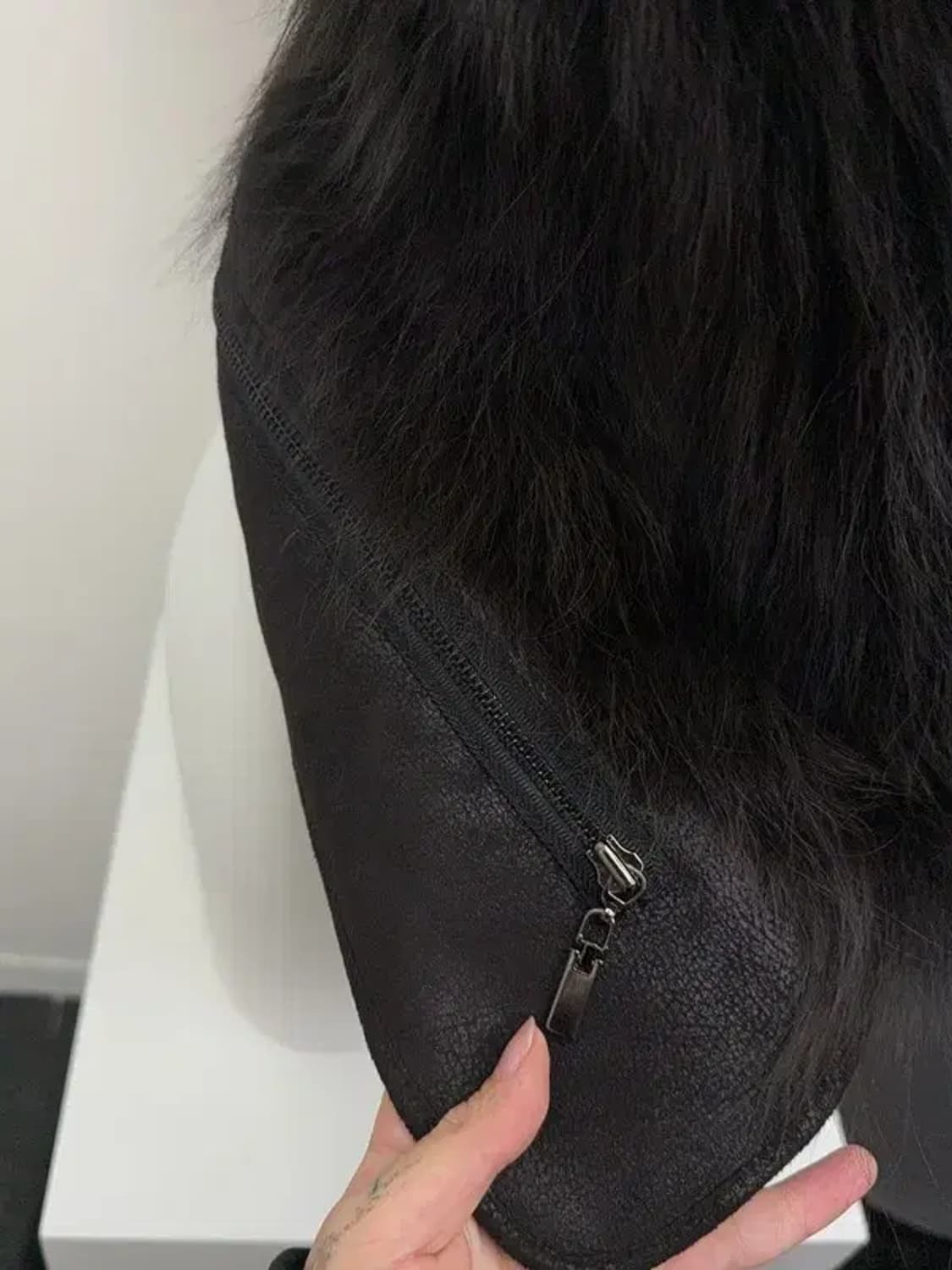 블랙 코요테 털코트 38 상품이미지9