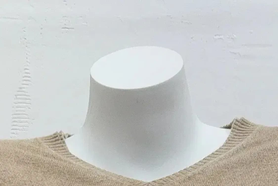 디젤 자수 스펠링 패치 베이지 니트 L 상품이미지6