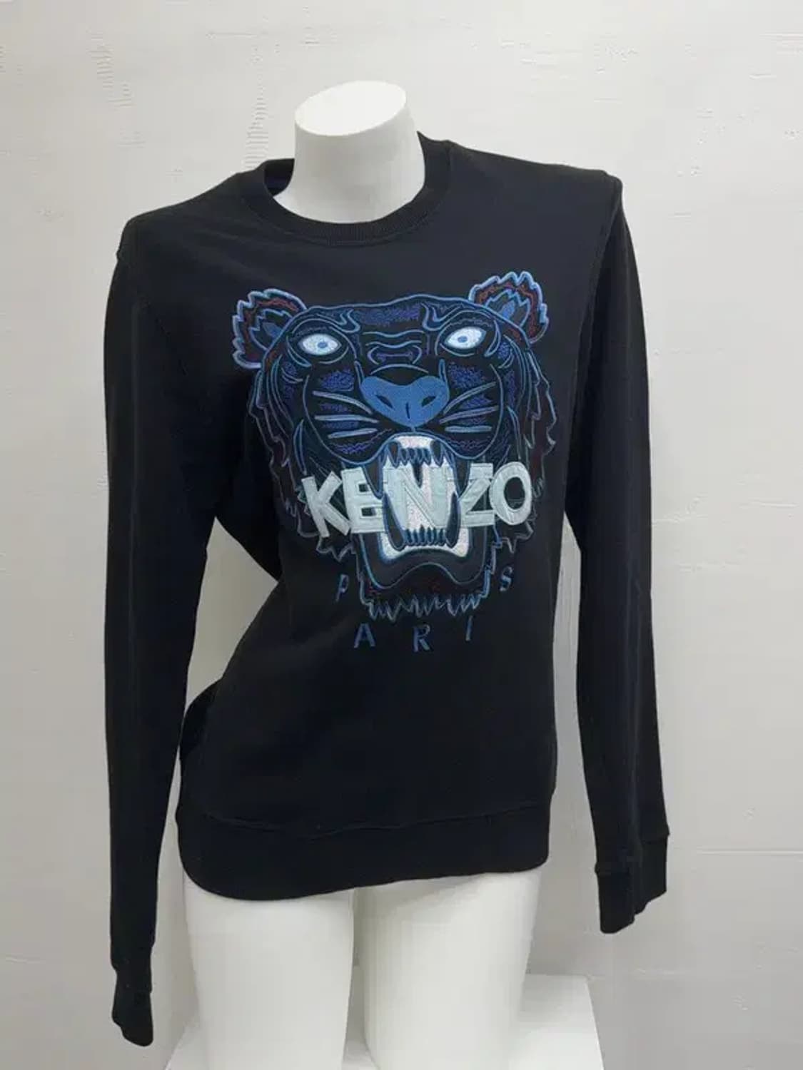 겐조 자수 프린팅 블랙 맨투맨 M 상품이미지1