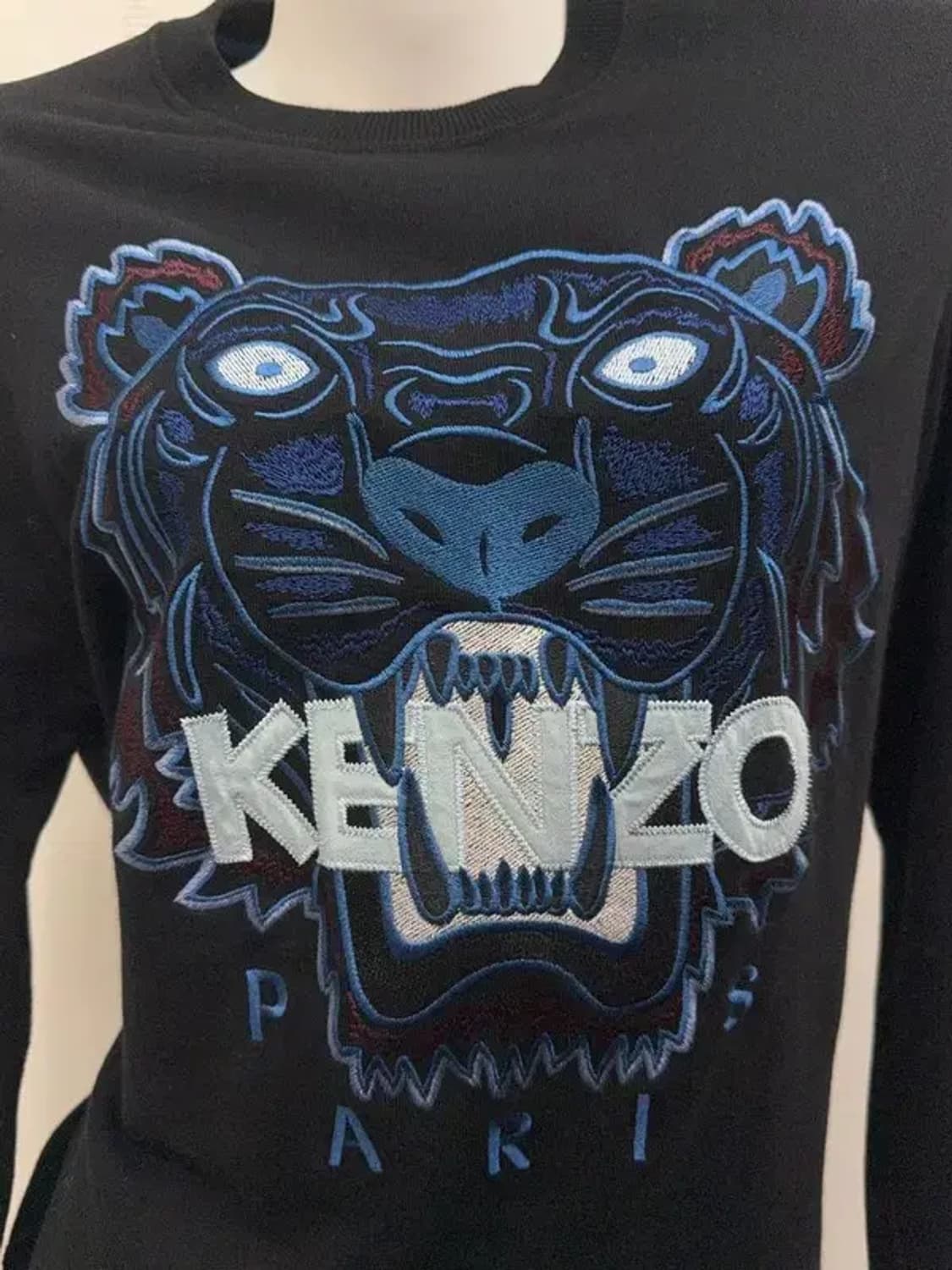 겐조 자수 프린팅 블랙 맨투맨 M 상품이미지10