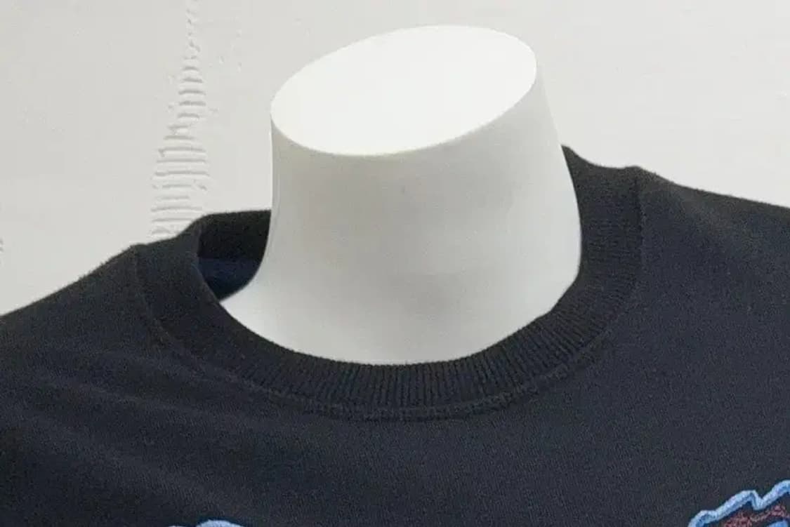 겐조 자수 프린팅 블랙 맨투맨 M 상품이미지7