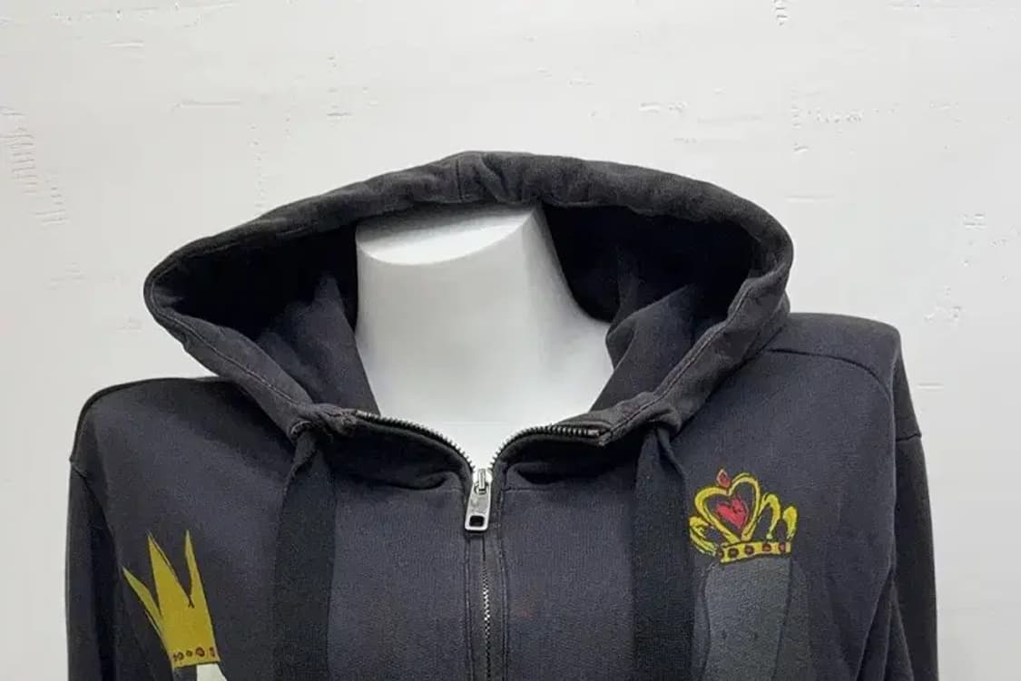 돌체 앤 가바나 프린팅 블랙 후드집업 107(7) 상품이미지3