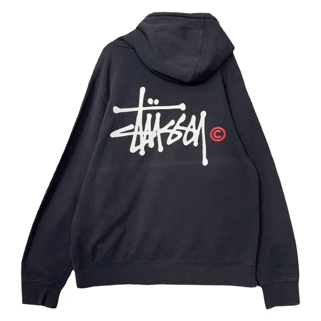 스투시 백프린팅 후드티 L 상품이미지1