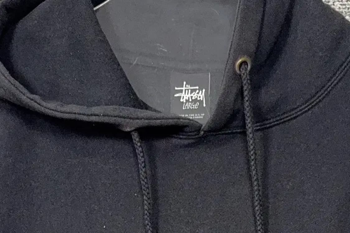 스투시 백프린팅 후드티 L 상품이미지5