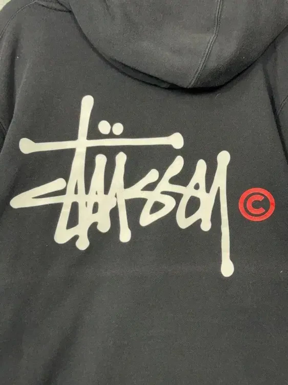 스투시 백프린팅 후드티 L 상품이미지8