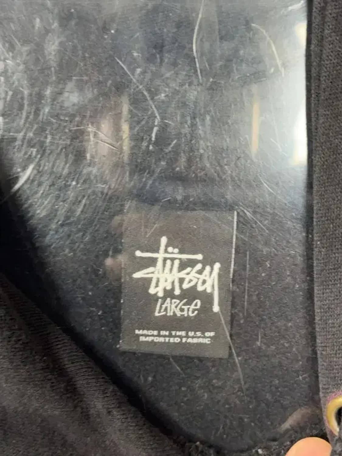 스투시 백프린팅 후드티 L 상품이미지9