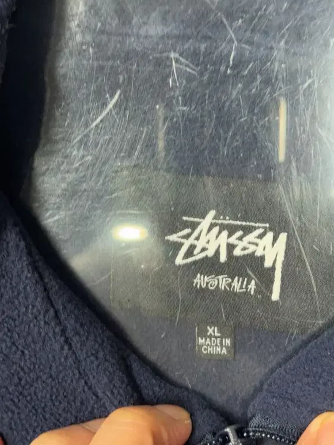 스투시 비치쉘 로고 바람막이 윈드자켓 XL 상품이미지8