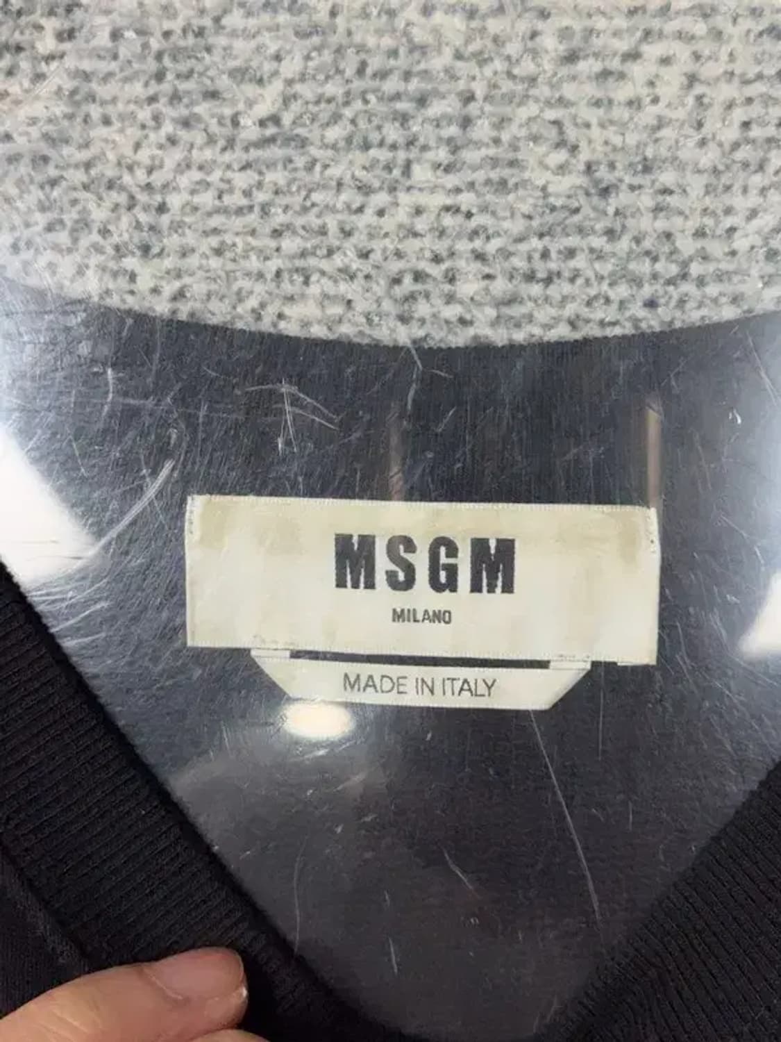 엠에스쥐엠 프린팅 블랙 맨투맨 M 상품이미지8