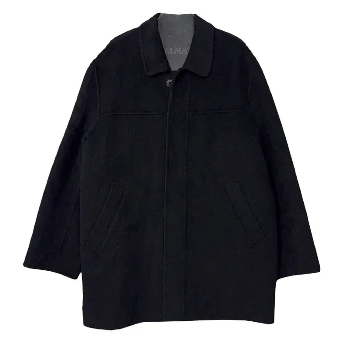 발망 블랙 울 캐시미어 코트 95 상품이미지1