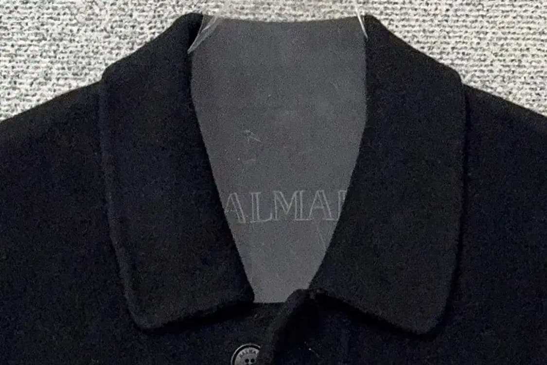 발망 블랙 울 캐시미어 코트 95 상품이미지5