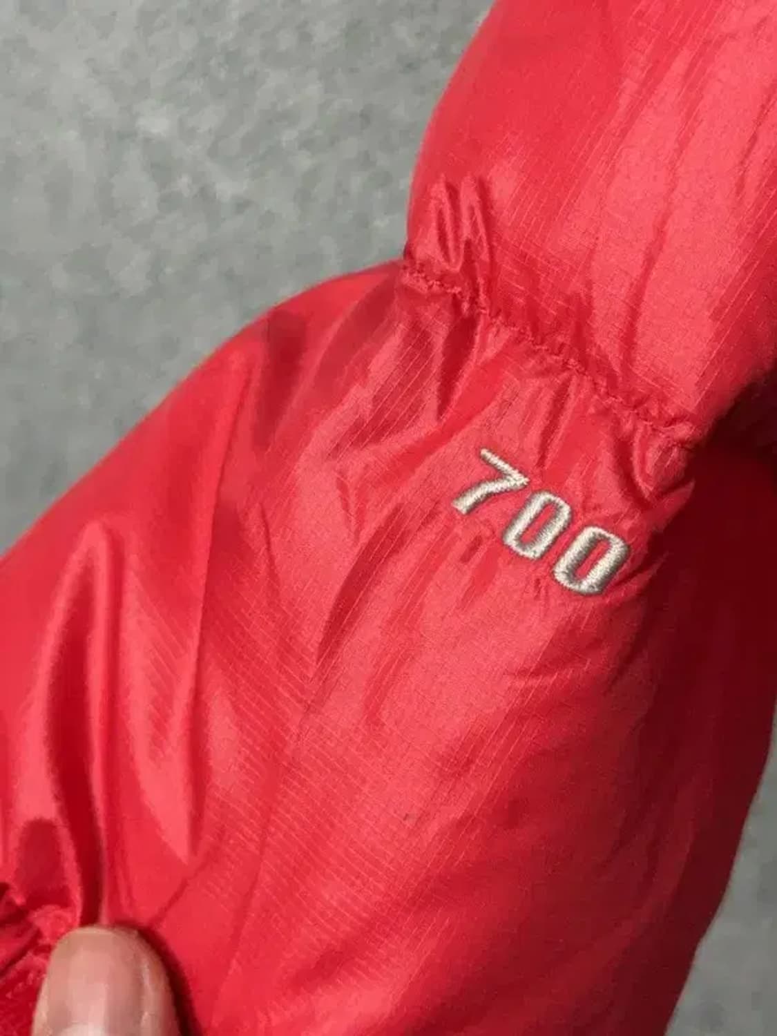 노스페이스 700 눕시 빨남 다운 패딩 90 상품이미지8