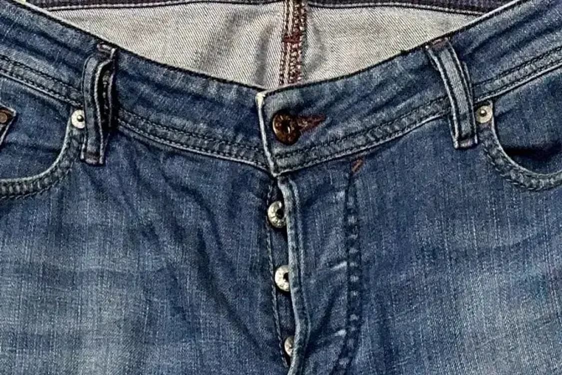 디젤 뉴-팬커 연청 워싱 빈티지 데님팬츠 34 32 상품이미지5