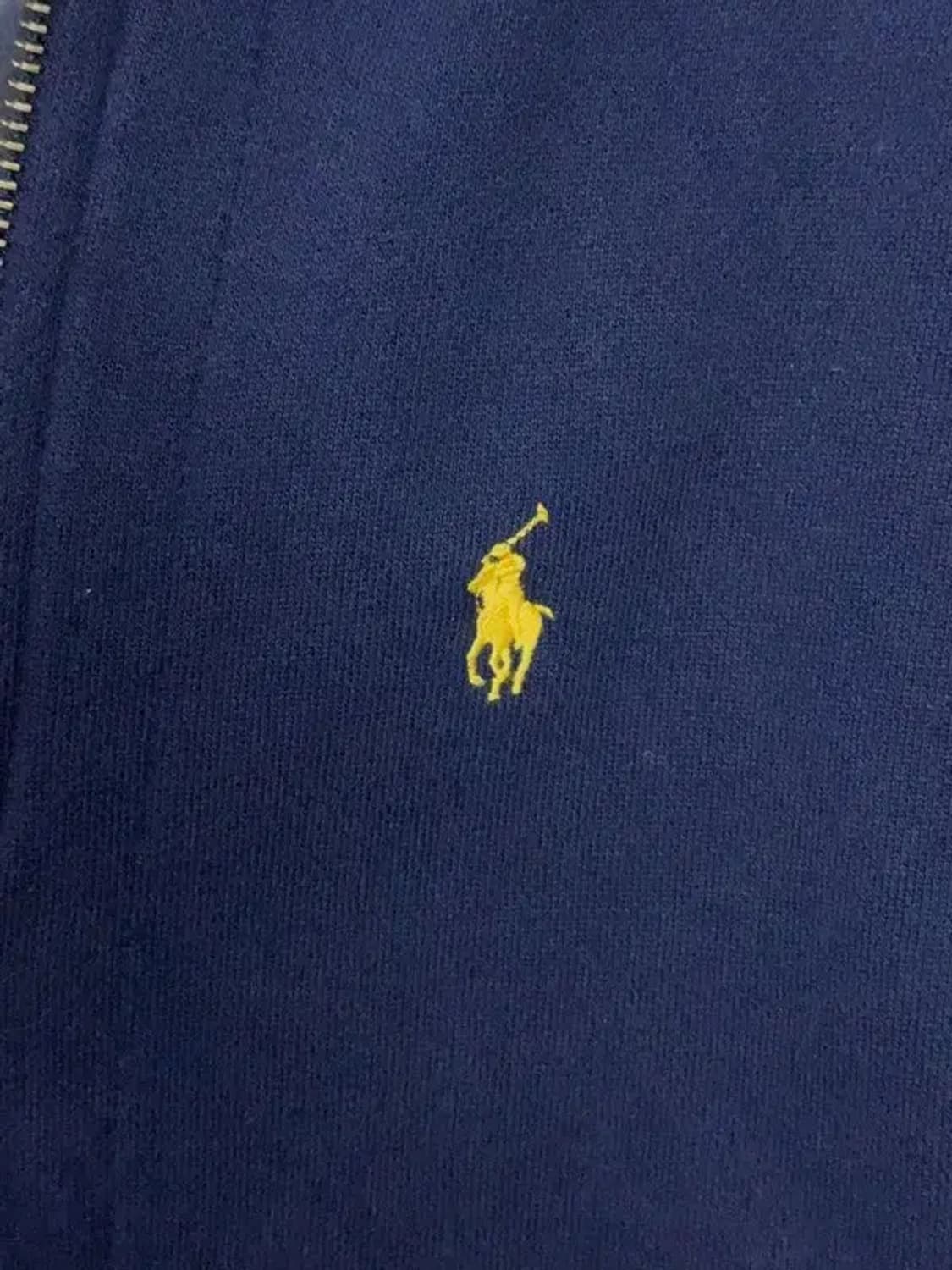 폴로 랄프로렌 로고 하드 코튼 후드집업 S 상품이미지6