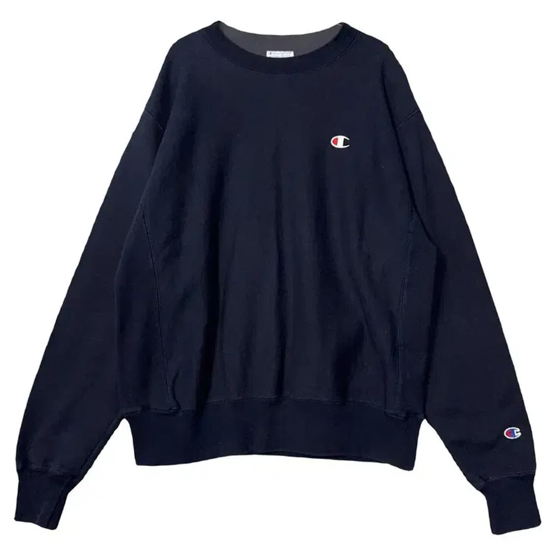 챔피온 네이비 리버스위브 스웻셔츠 M 상품이미지1