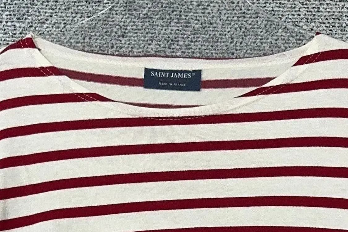 세인트제임스 스트라이프 단가라 긴팔티 M 상품이미지5