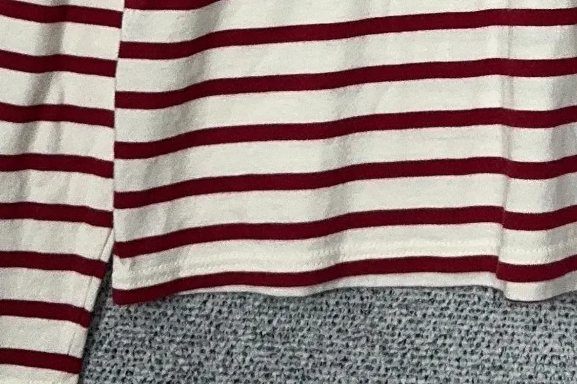 세인트제임스 스트라이프 단가라 긴팔티 M 상품이미지6