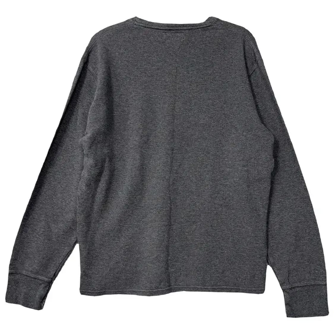 폴로 와플 코튼 오버핏 그레이 니트 S/CH/P 상품이미지2