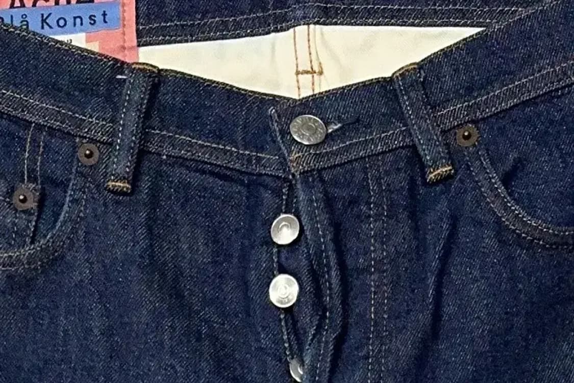 아크네 스튜디오 진청 생지 데님팬츠 30 상품이미지6