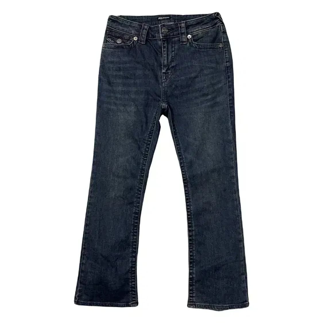 트루릴리젼 진청 여성 빈티지 부츠컷 데님팬츠 28 상품이미지1