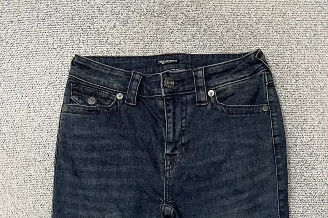 트루릴리젼 진청 여성 빈티지 부츠컷 데님팬츠 28 상품이미지3