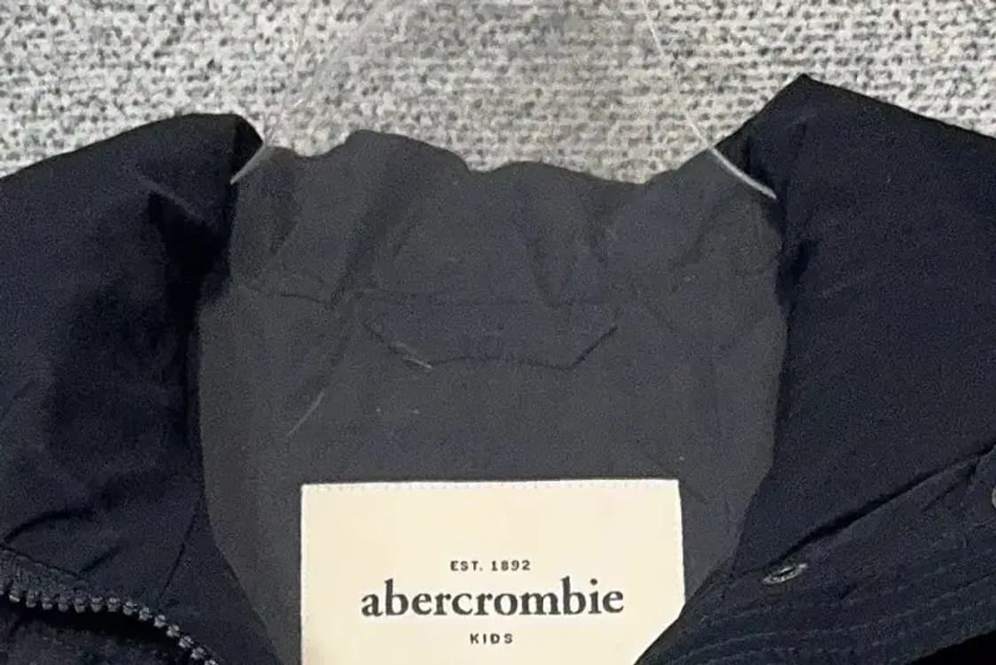 아베크롬비 네이비 떡볶이 더플 패딩 조끼 S 상품이미지5