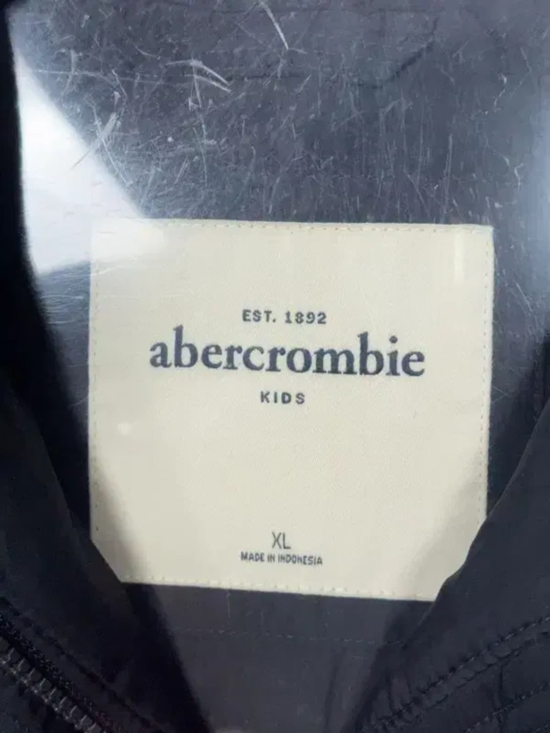 아베크롬비 네이비 떡볶이 더플 패딩 조끼 S 상품이미지8