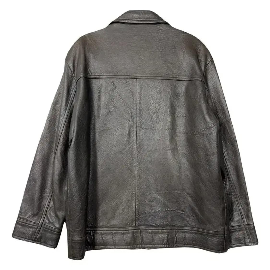 입생로랑 브라운 빈티지 쉽스킨 양가죽 자켓 95 상품이미지2