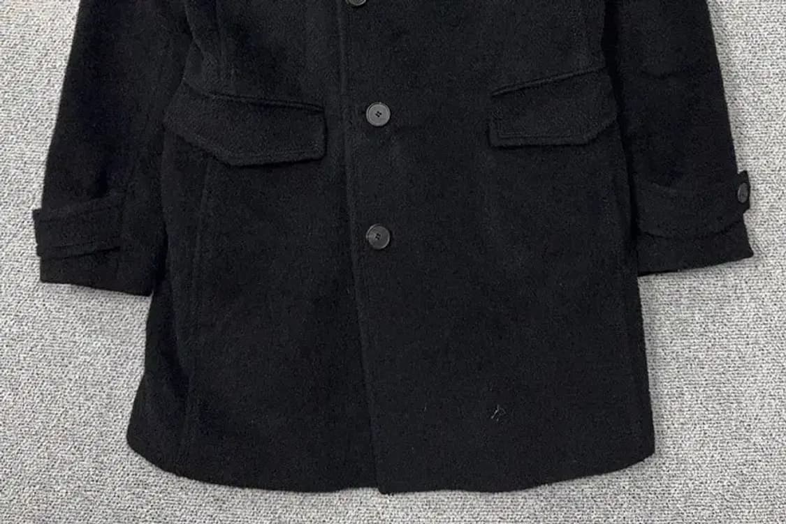 우영미 베이비 라마 이태리 블랙 울 코트 48 상품이미지4