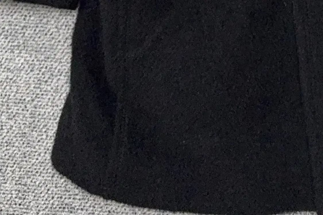 우영미 베이비 라마 이태리 블랙 울 코트 48 상품이미지6