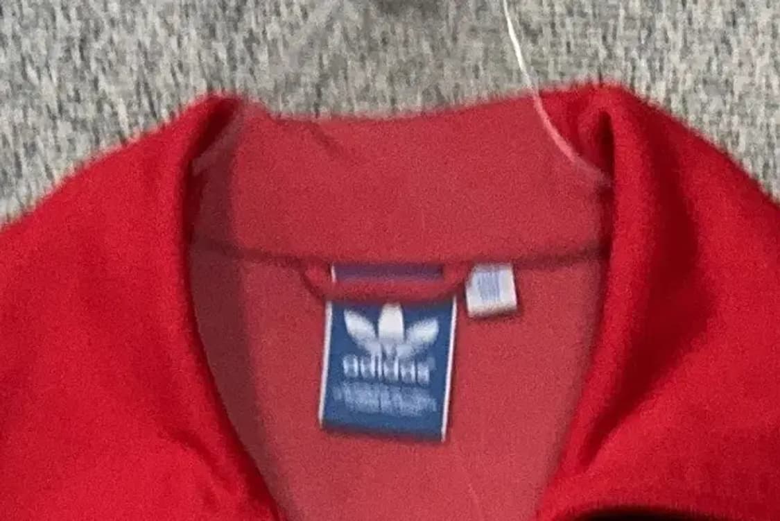 아디다스 빨흰 유로파 트랙탑 집업 저지 100 상품이미지5