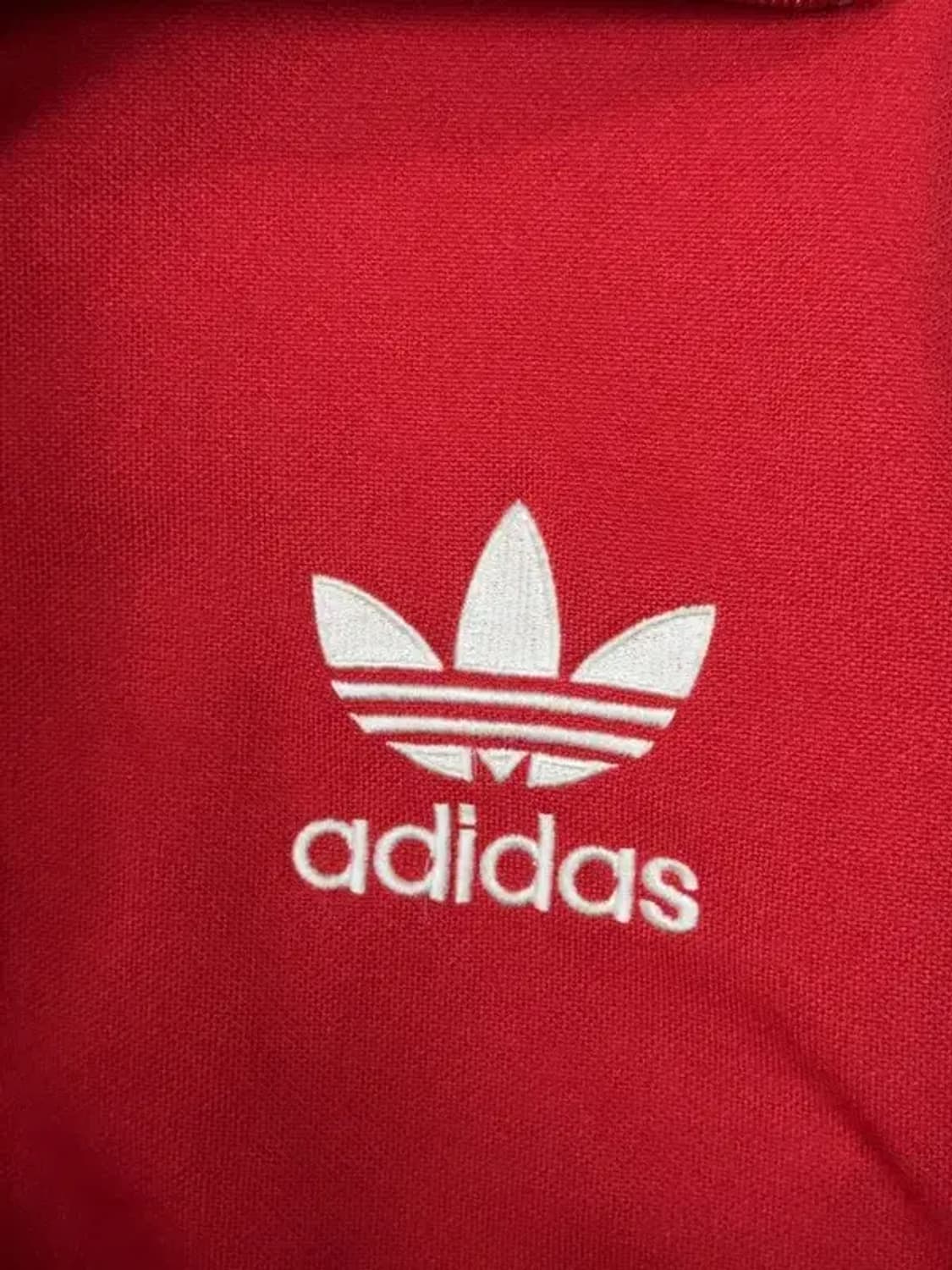 아디다스 빨흰 유로파 트랙탑 집업 저지 100 상품이미지7