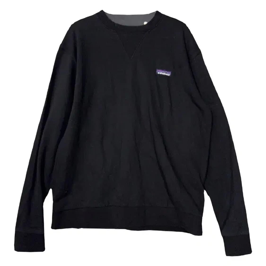 파타고니아 블랙 맨투맨 M 상품이미지1