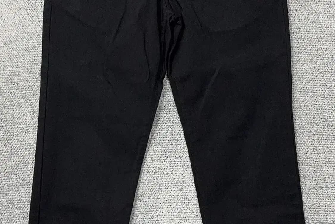 띠어리 블랙 캐주얼 코튼 바지 30 상품이미지4