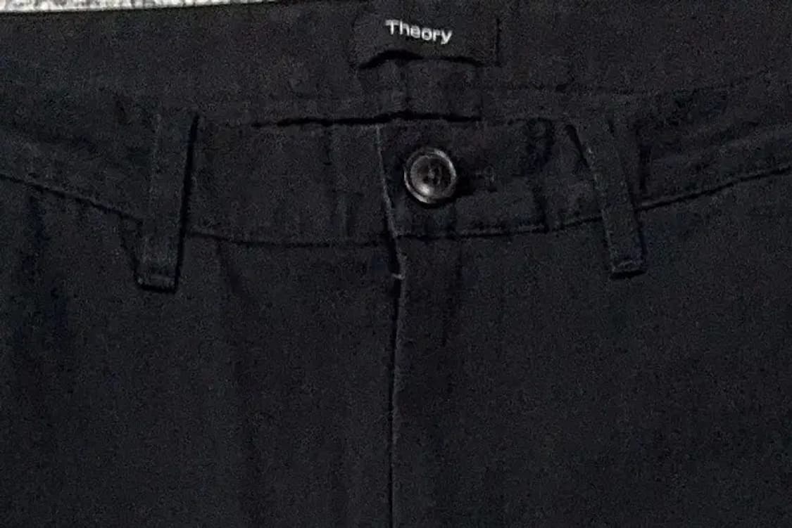 띠어리 블랙 캐주얼 코튼 바지 30 상품이미지6