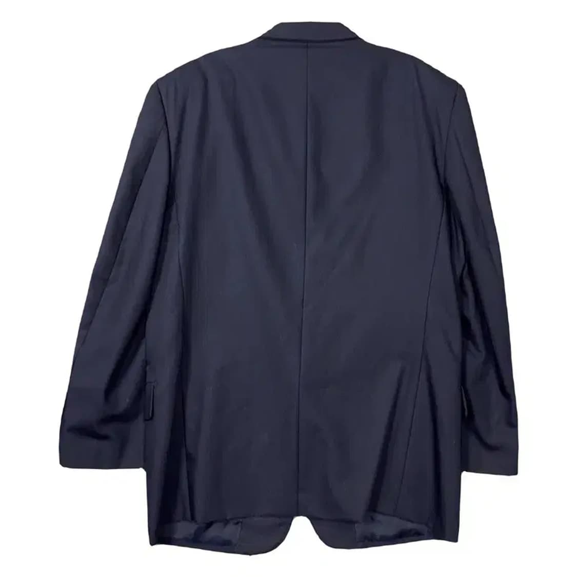 지방시 네이비 투버튼 울 실크 클래식 블레이저 40R 상품이미지2