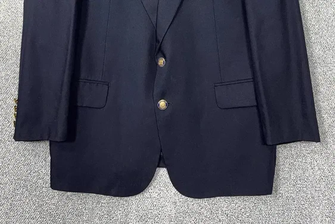 지방시 네이비 투버튼 울 실크 클래식 블레이저 40R 상품이미지4