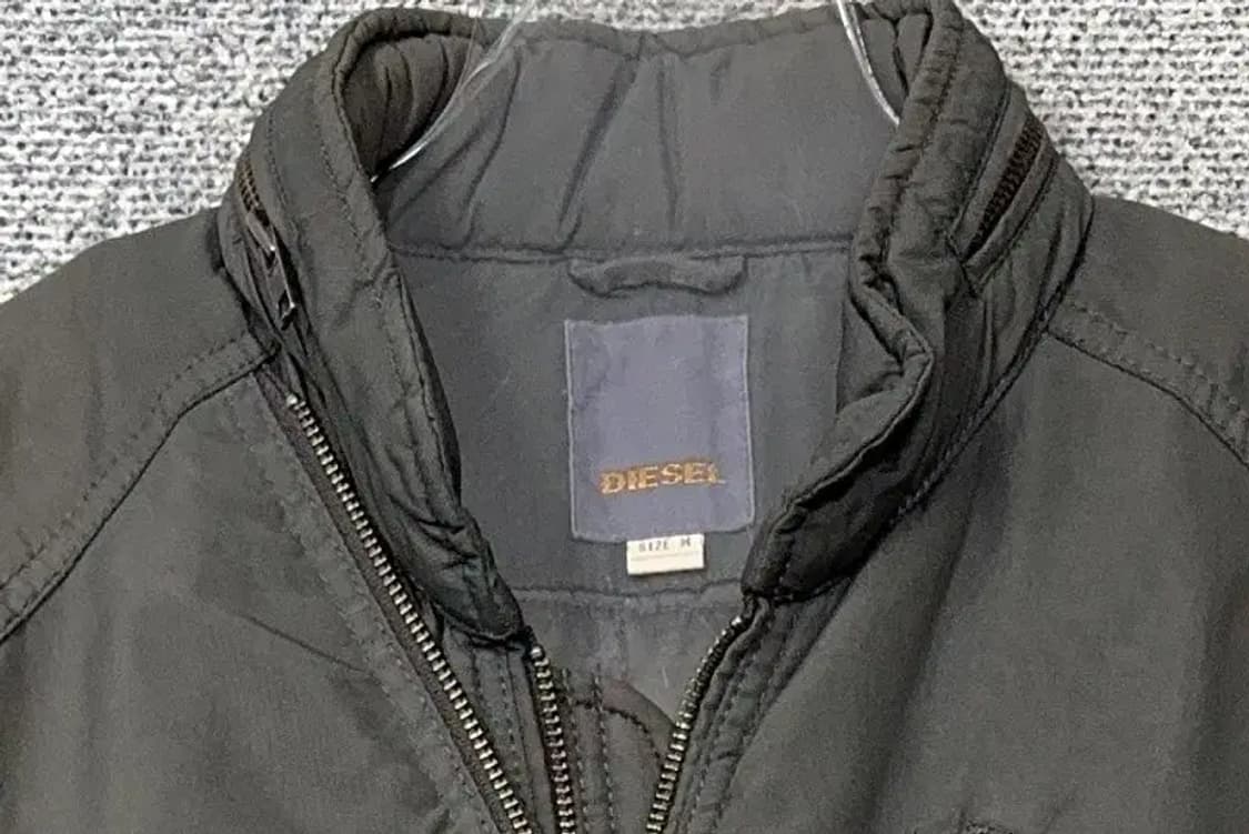 디젤 그레이 테크웨어 빈티지 봄버 자켓 M 상품이미지5