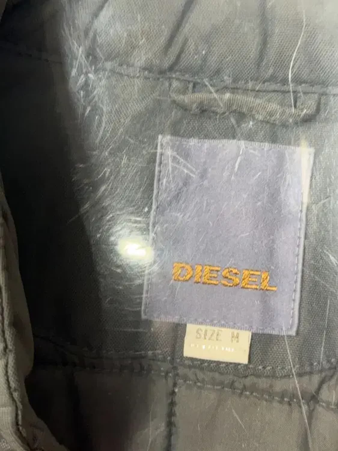 디젤 그레이 테크웨어 빈티지 봄버 자켓 M 상품이미지7