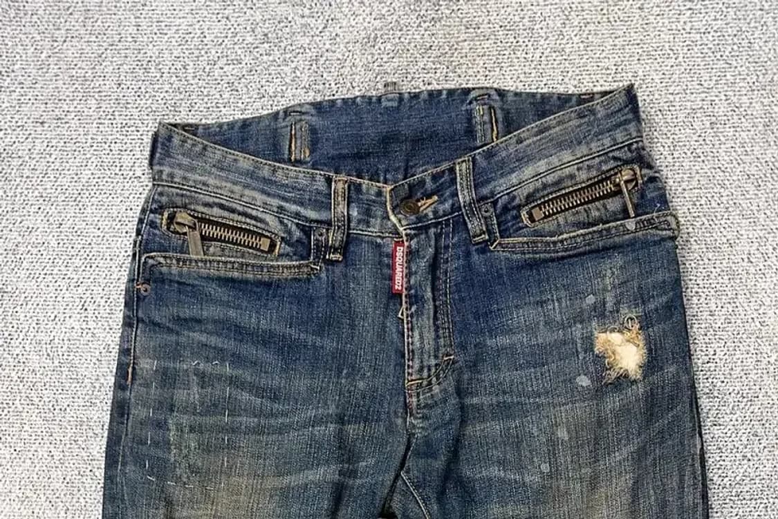 디스퀘어드2 빈티지 워싱 청바지 46 상품이미지3