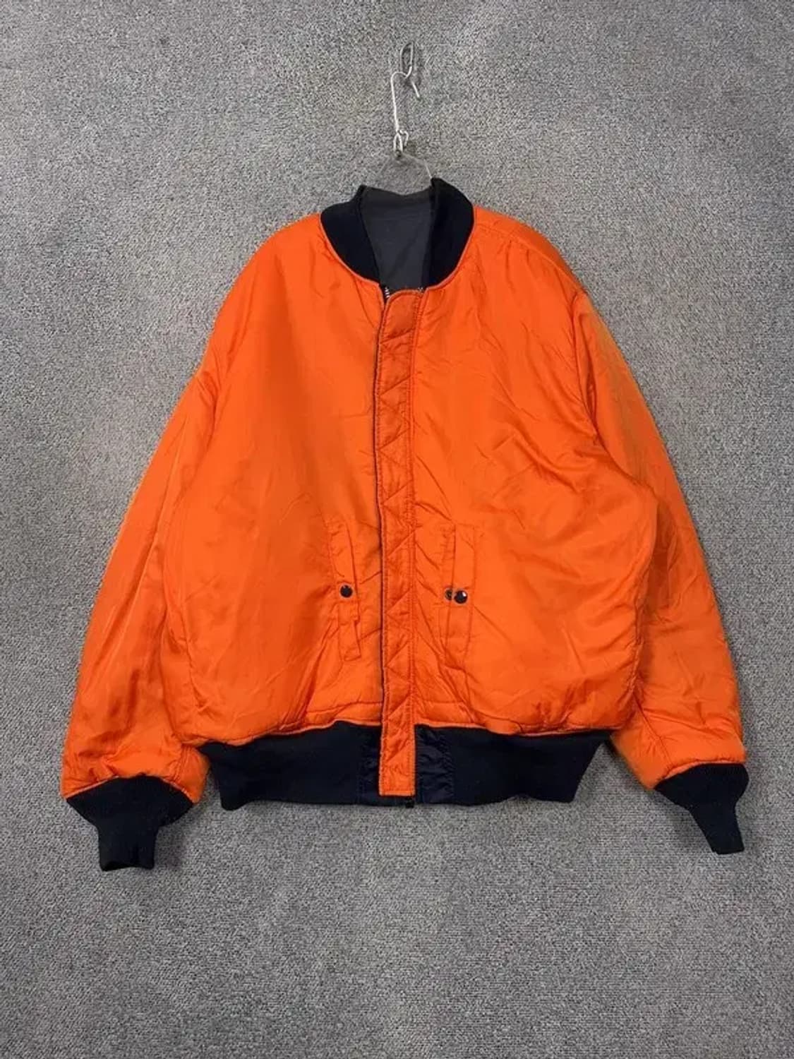 알파인더스트리 오버사이즈 양면 MA-1 봄버 자켓 XXL 상품이미지3