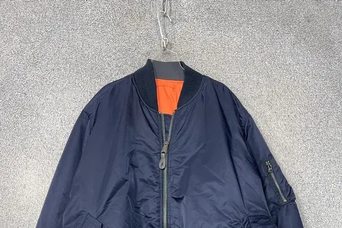 알파인더스트리 오버사이즈 양면 MA-1 봄버 자켓 XXL 상품이미지5