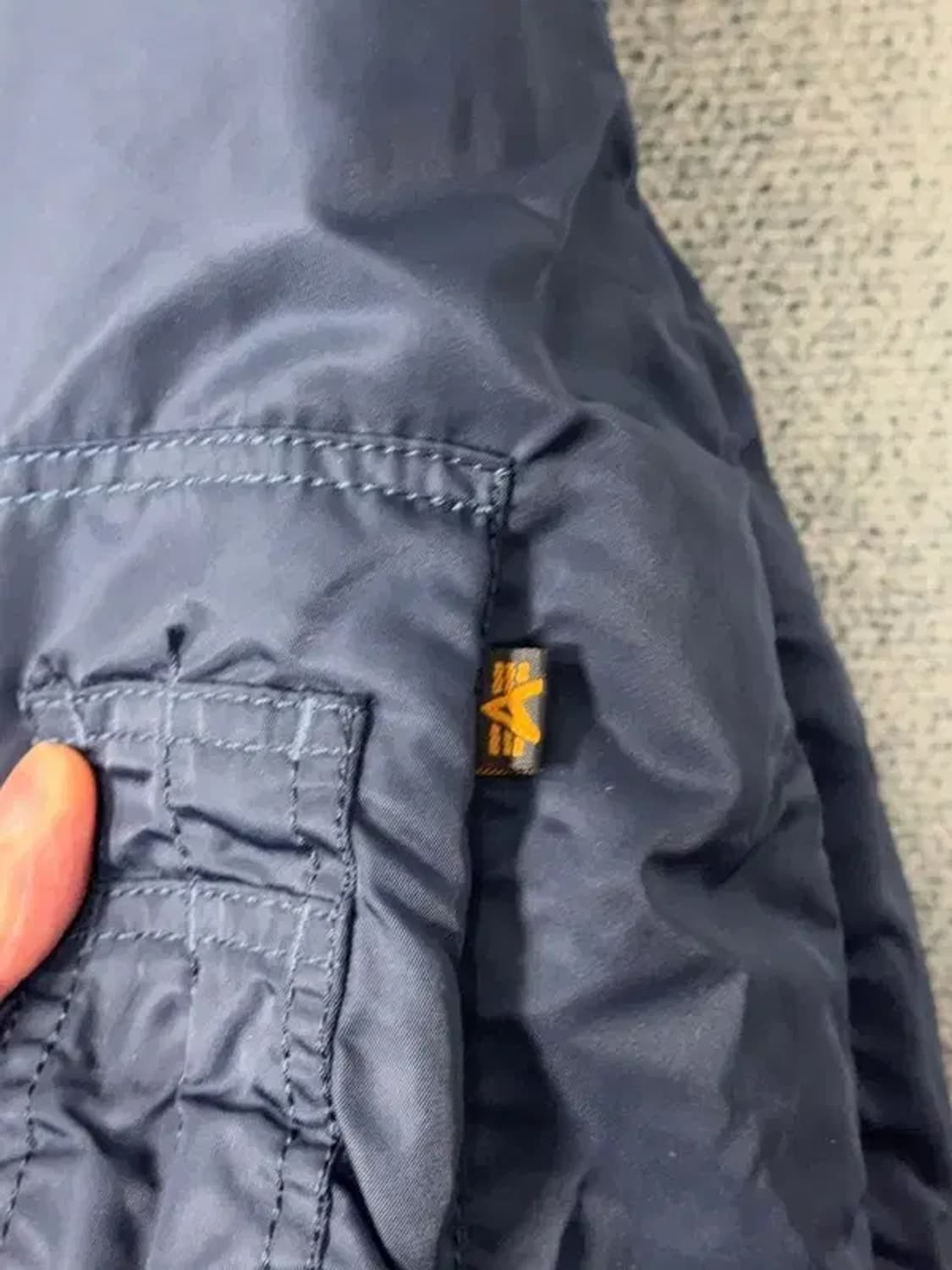 알파인더스트리 오버사이즈 양면 MA-1 봄버 자켓 XXL 상품이미지9