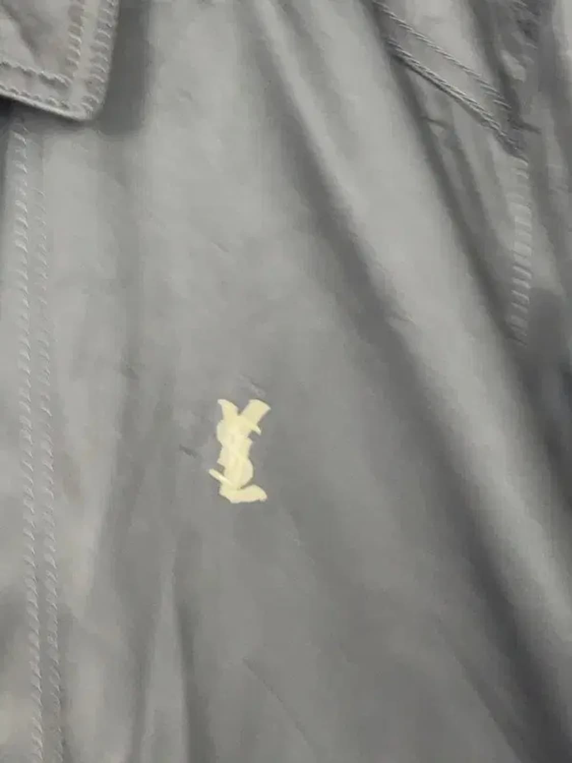 입생로랑 블랙 로고 카라 워크 자켓 95 상품이미지7