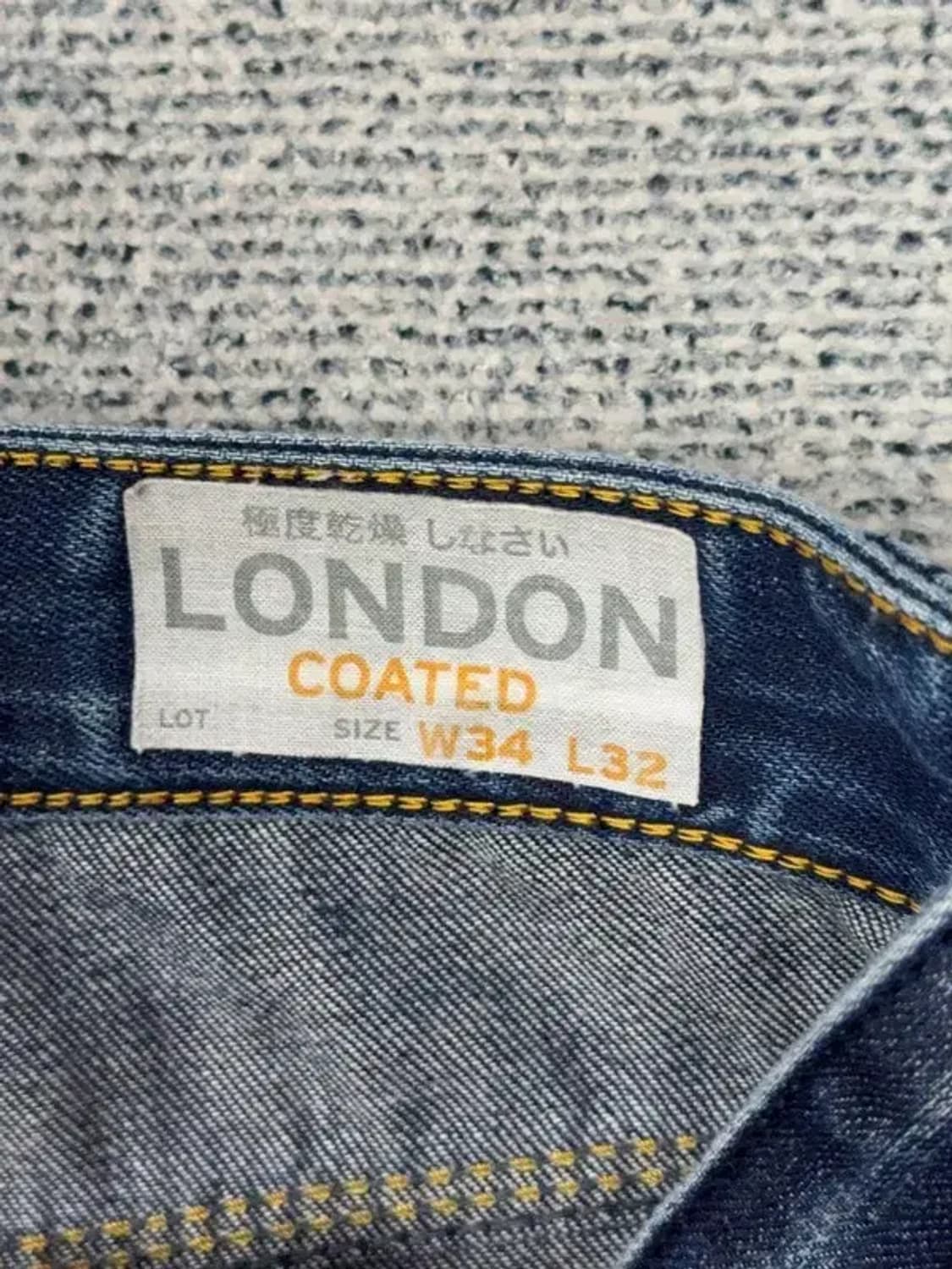 수퍼드라이 빈티지 하드 워싱 청바지 W34 L32 상품이미지10