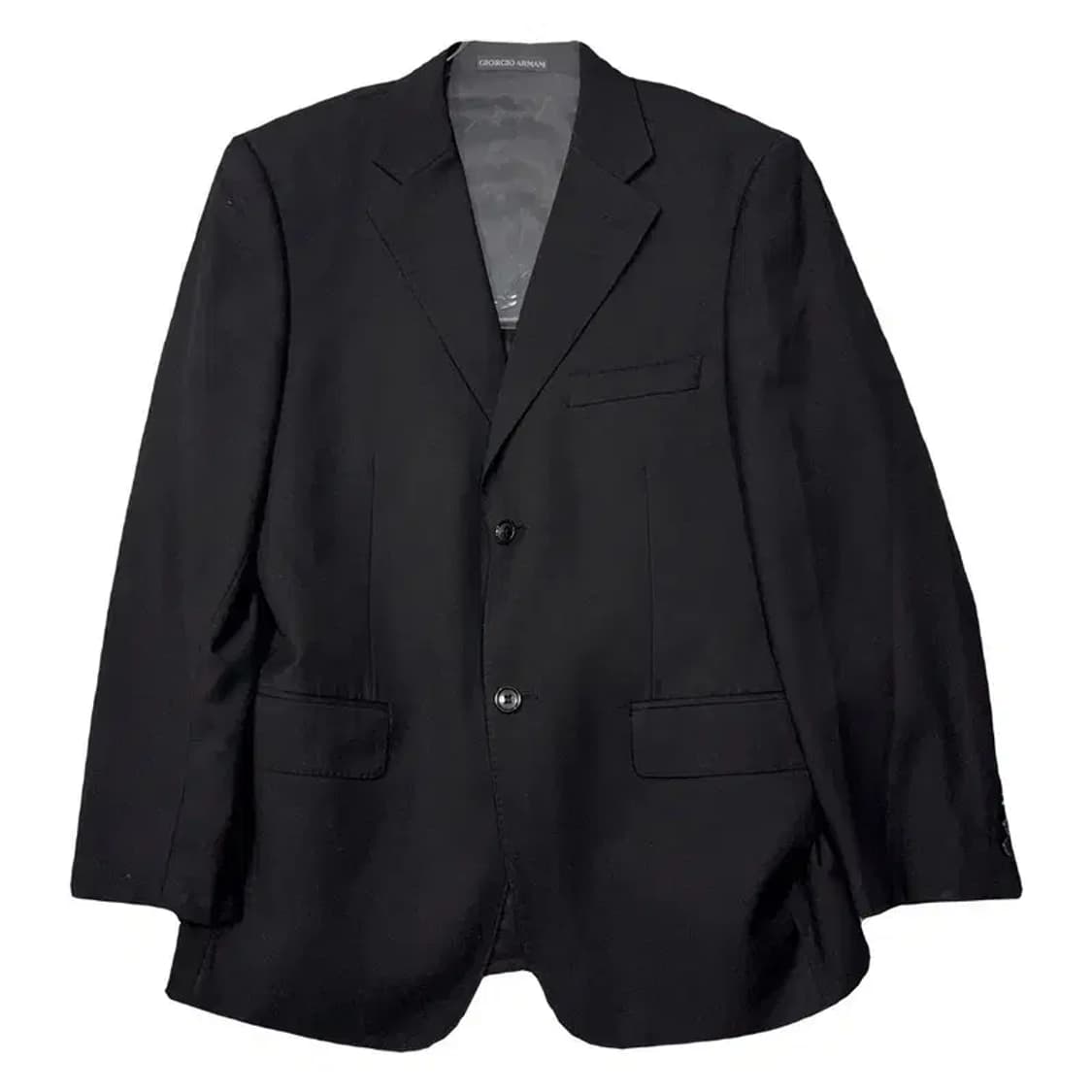 조르지오 아르마니 클래식 울 블랙 블레이저 48 상품이미지1