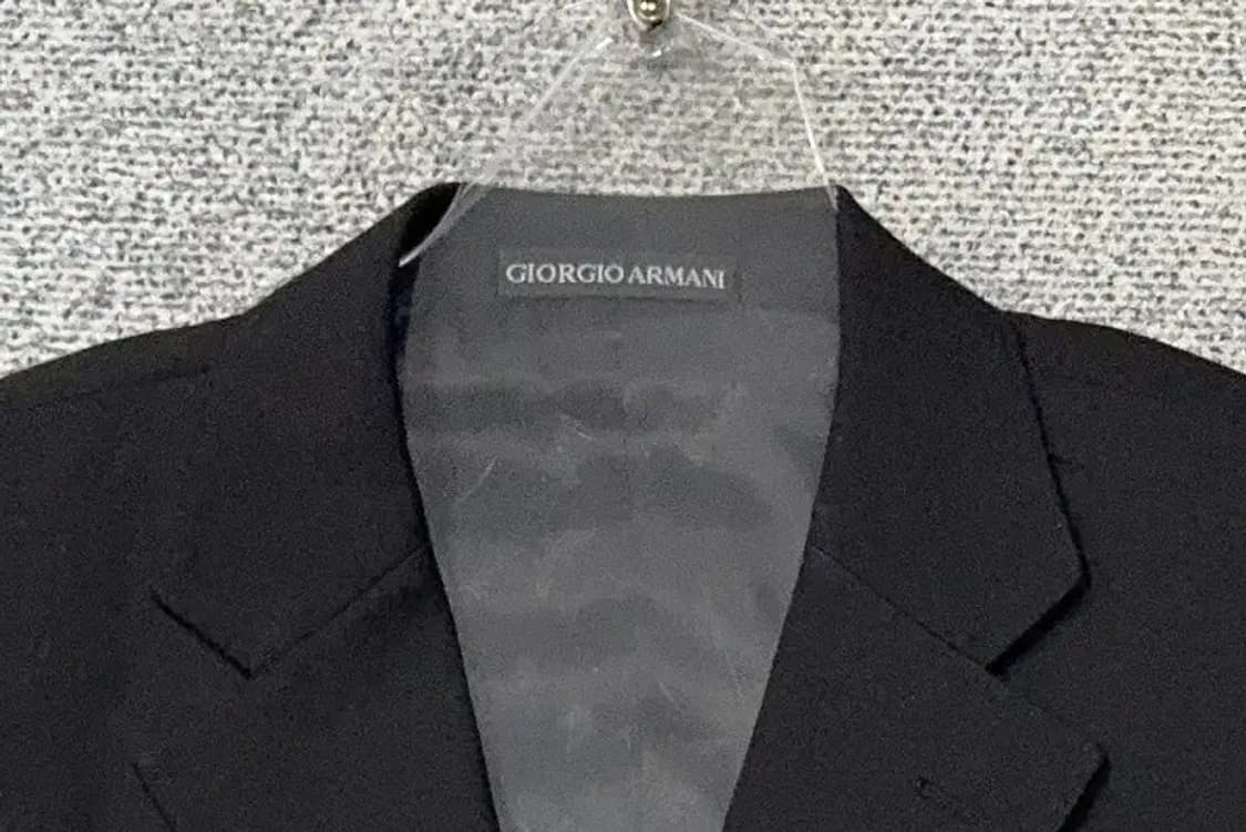 조르지오 아르마니 클래식 울 블랙 블레이저 48 상품이미지5