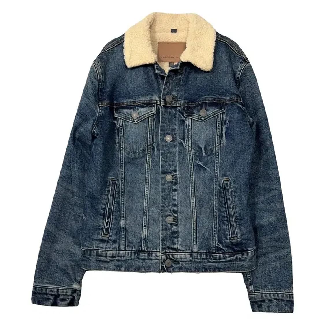 아메리칸이글 남성 빈티지 데님 쉐르파 자켓 S/P/CH 상품이미지1