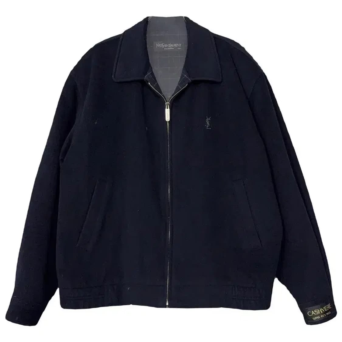 입생로랑 캐시미어 로고 클래식 자켓 100 상품이미지1